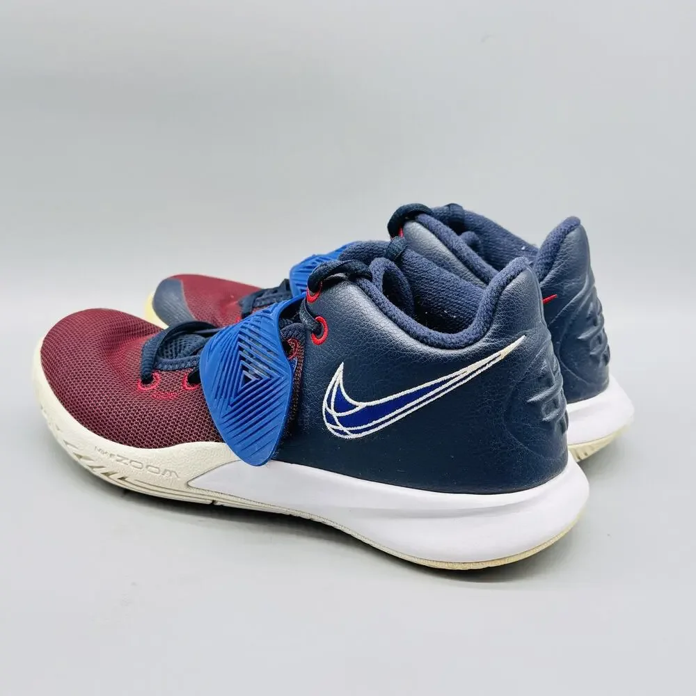 Nike Shoes Mens 6 Blue Red Kyrie Flytrap 3 Zoom Basketball Athletic Sneakers
